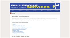Desktop Screenshot of billabongservices.co.nz